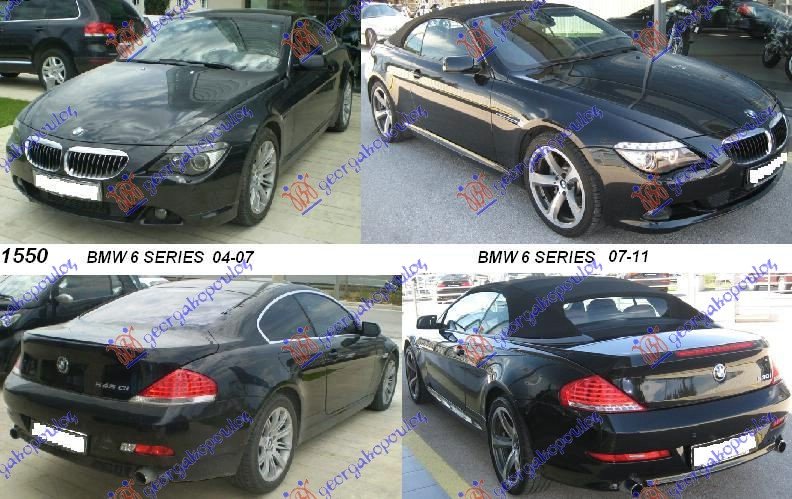 BMW SERIES 6 (E63/64) COUPE/CABRIO 04-11