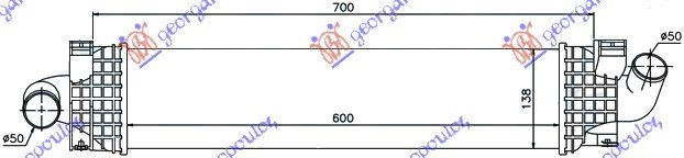 HLA INTERC.1.6-1.8-2.0TDCi-2.5B(60x128x5