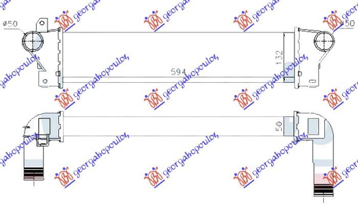 HLAD. INTERKUL. 2.0 DIZ 00- (594x132x50)