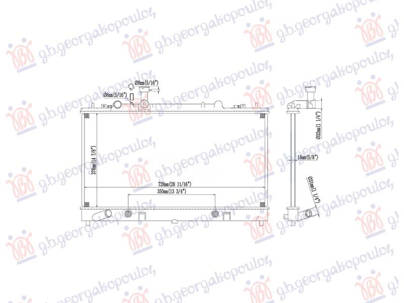 HLADNJAK MOTORA 2.0/2.3 BENZIN (AUTO) (738x375)