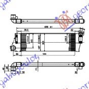 HLAD INTERC. 1.5-1.9 DCi (584x187x50)