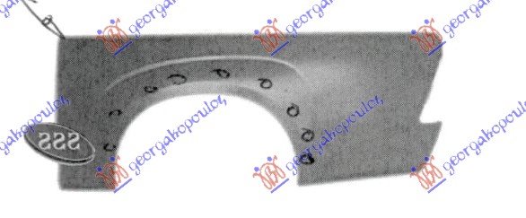 BOCNI LIM ZADNJI 2 VRATA (PRODUZENA KABINA) (OTVORI ZA RUB)