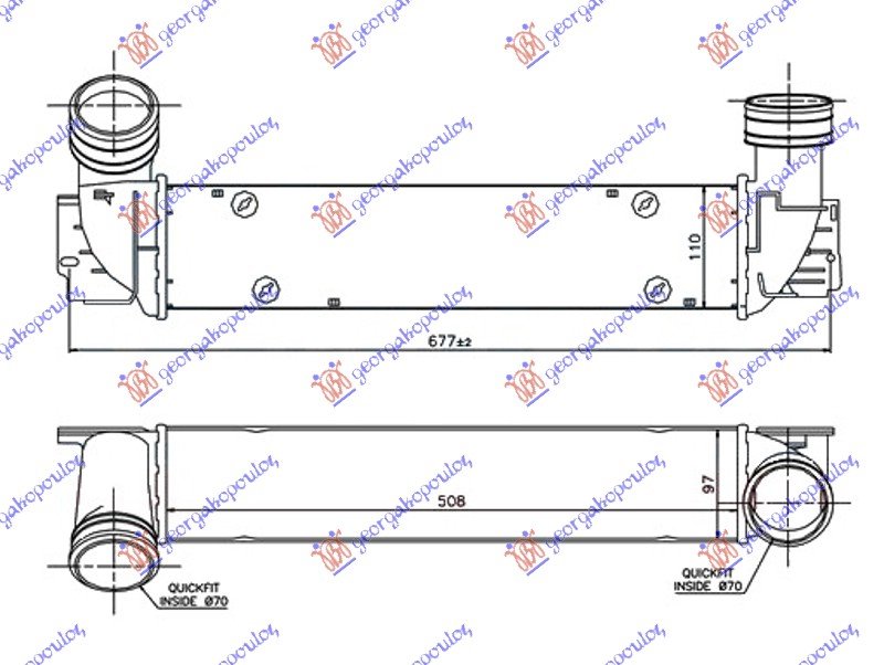 HLAD.INTERC.3.0(325D-330D)DIZEL