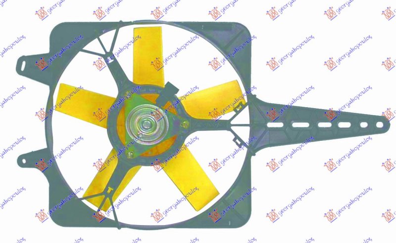 VENTILATOR KOMPLET 1.1-1.4 (-A/C)