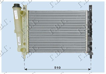 HLADNJAK MOTORA  1.1-1.3-1.4-1.5(44X32)