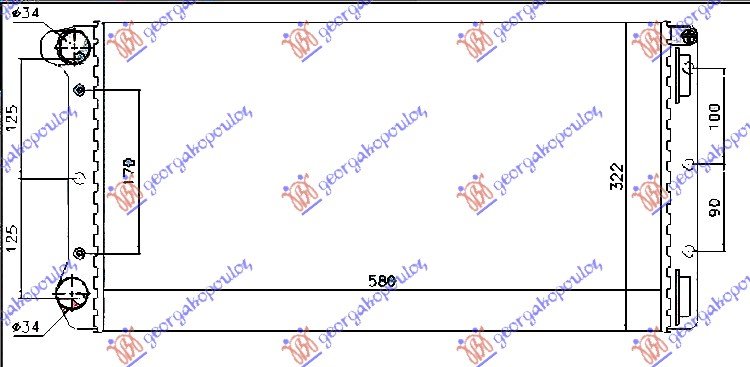 HLAD MOT. 1.9 JTD (58x30.8x38)TIP MARELL
