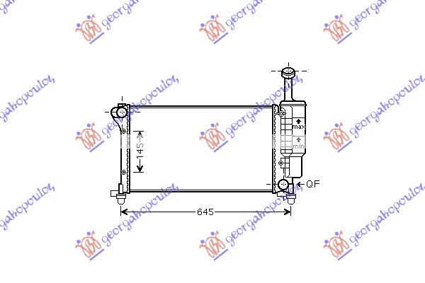 HLAD 1.1-1.2i 8V +A/C (55x31.7)SA POSUDO