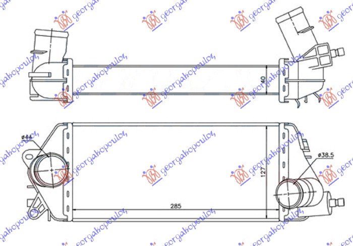 HLAD.INTERC.1.4 DIZEL (285x125x40)