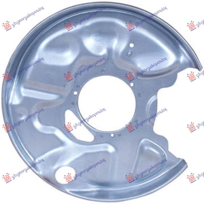 ZASTITA ZADNJEG KOCIONOG DISKA (PRECNIK ZASTITE 356/100mm) (PRECNIK DISKA 278/290mm)