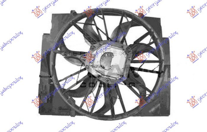 VENTILATOR 2.0-2.5-3.0 DIZ 500mm 600W 3P