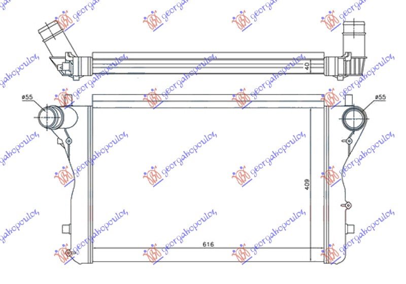 HLAD.INTERC.2.0(S3) 55 CEO ALUMINIJUM