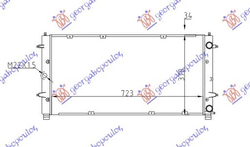 HLAD  1.8-2.0-2.4-2.5TDI +/-AC(72x36.5)