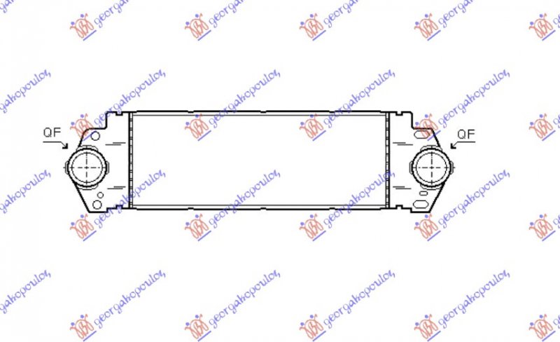 HLAD INTERC.1.9-2.0-2.5 TDi (720x195x3