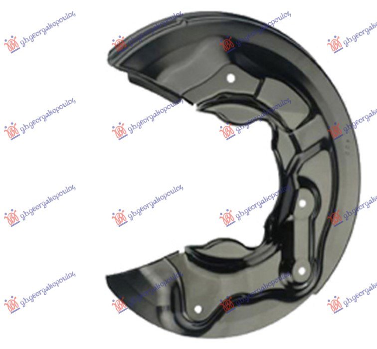 ZASTITA ZADNJEG KOCIONOG DISKA 4WD (PRECNIK ZASTITE 320/65mm) (PRECNIK DISKA 272mm)