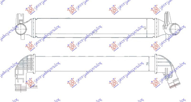 HLAD.INTERC.1.4 Tsi BENZIN 2.0Tdi DIZEL