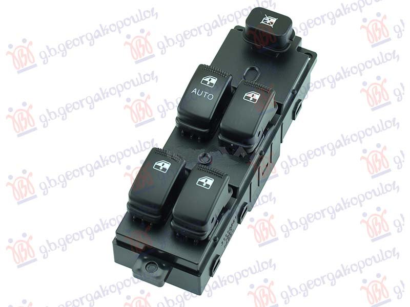 PREKIDAC U PREDNJIM VRATIMA (4 TASTERA) (LEVO AUTO) (ZAKLJUCAVANJE PROZORA) (12 PIN)