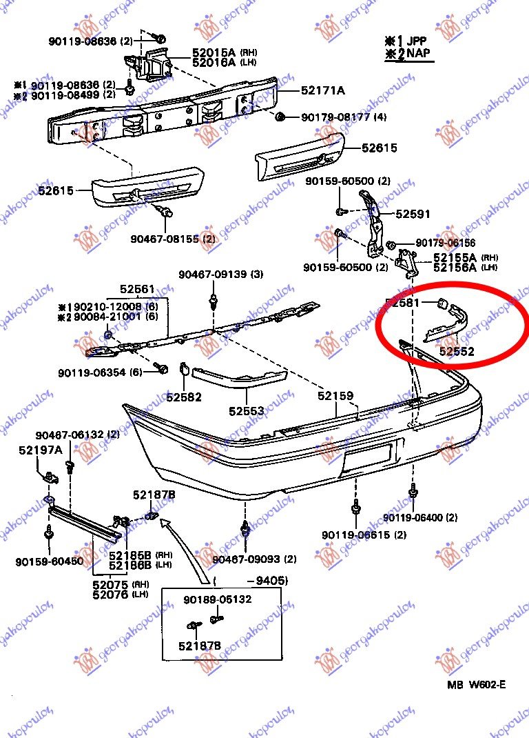 LAJSNA ISPOD STOP LAMPE