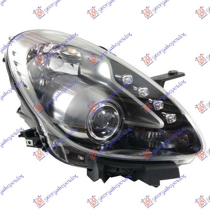 FAR ELEKTRICNI TITANIUM SA LED DNEVNIM SVETLOM (MARELLI)