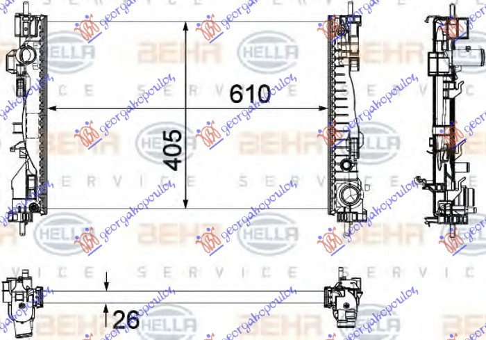 HLAD.MOT.1.4TURBO(120)(61x40.5x2.6)BENZ