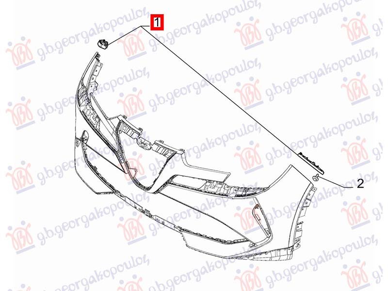 NOSAC PREDNJEG BRANIKA BOCNI PLASTICNI (O)