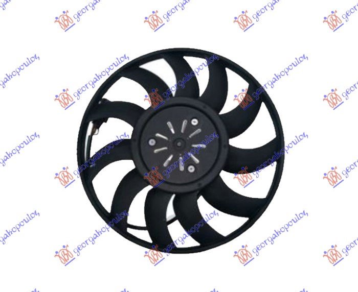 VENTIL.4.0-6.3BEN.3.0-4.2DIZ 380mm DESNO