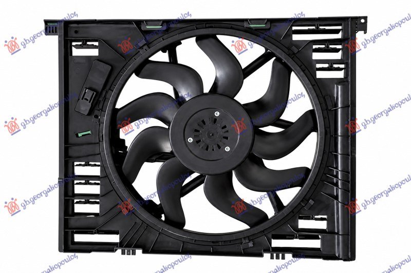 VENTILATOR KOMPLET 2.0/3.0 BENZIN/HIBRID