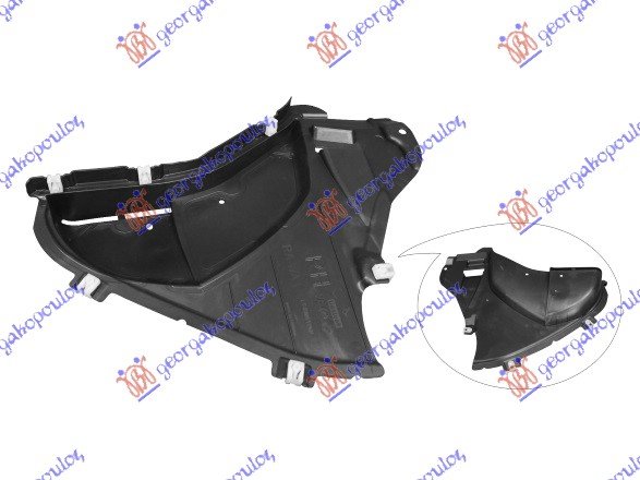 SINA ZADNJEG BRANIKA PLASTICNA (G30/SEDAN) (M-SPORT)