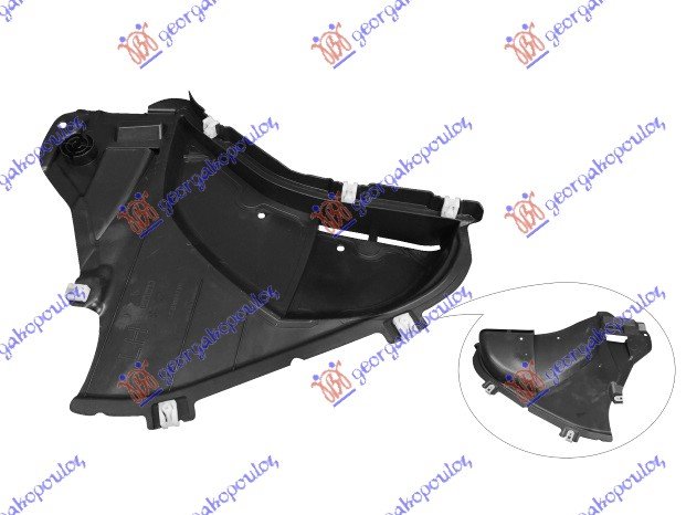 SINA ZADNJEG BRANIKA PLASTICNA (G30/SEDAN) (M-SPORT)