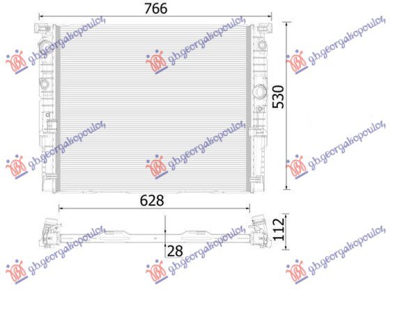 SINA ZADNJEG BRANIKA PLASTICNA (G30/SEDAN) (M-SPORT)