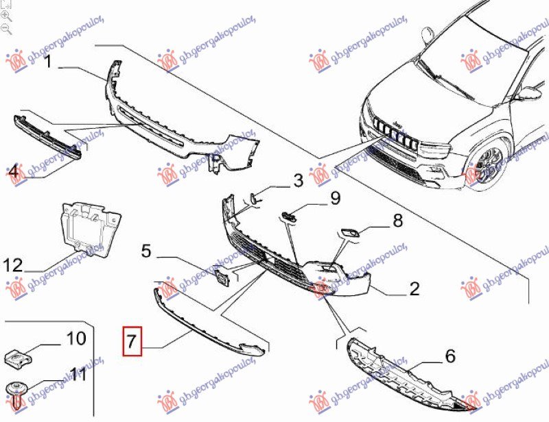 LAJSNA PREDNJEG BRANIKA DONJA (O)