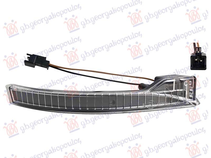 MIGAVAC U ELEKTRICNOM RETROVIZORU LED (2 PIN)