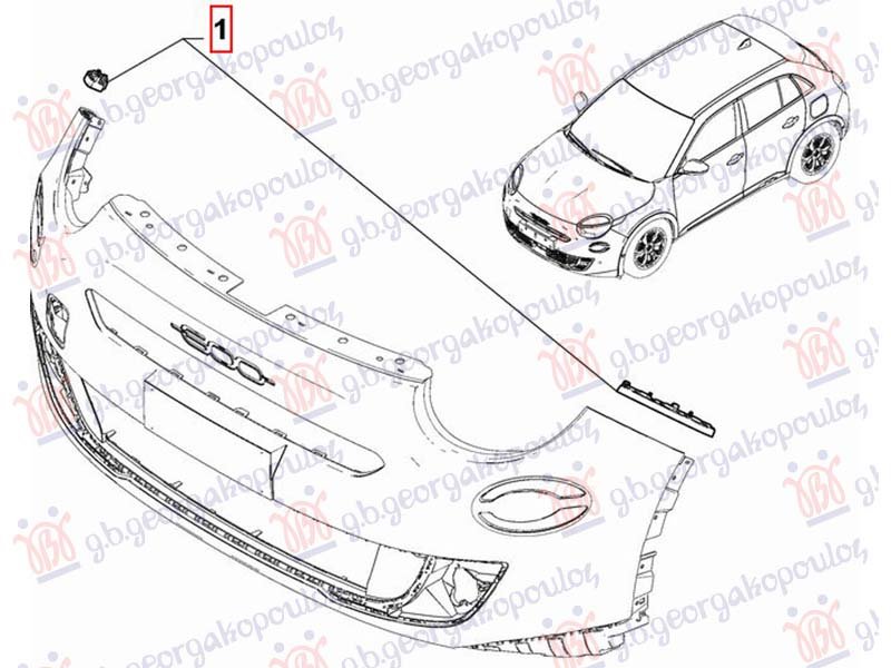 NOSAC PREDNJEG BRANIKA BOCNI PLASTICNI (O)