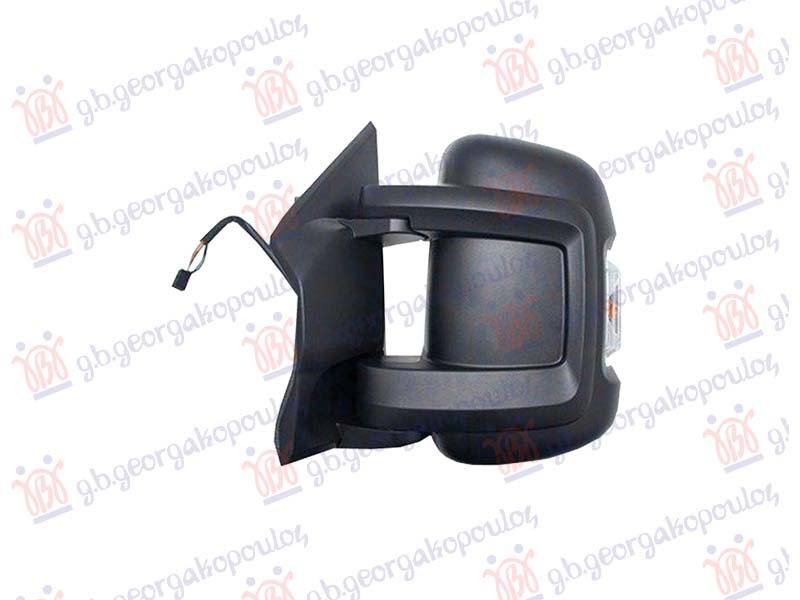 RETROVIZOR ELEKTRICNI SA GREJACEM (MIGAVAC) (SENZOR) (MRTAV UGAO) (POZICIONO SVETLO 16W) (12 PIN) (KONVEKSNO STAKLO)