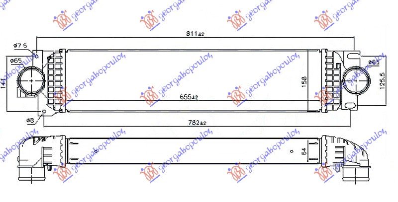 HLAD. INTERC. 2.0 TDCi (ENG. T8C/T9C)