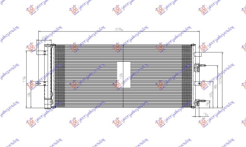 HLAD KLIME 1.6-2.0 BENZ-ETP.(69x28.6x16