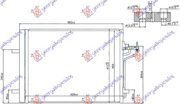 HLAD KLIME 1.6i-16V-2.0ST-2.0TDCi(58.5x4