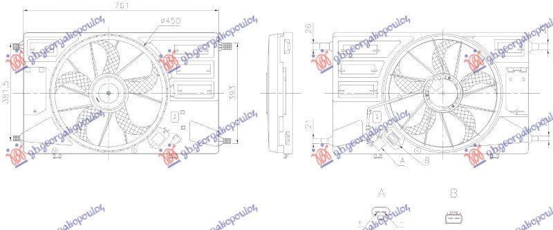 VENTILATOR 2.0/2.2 DIZEL