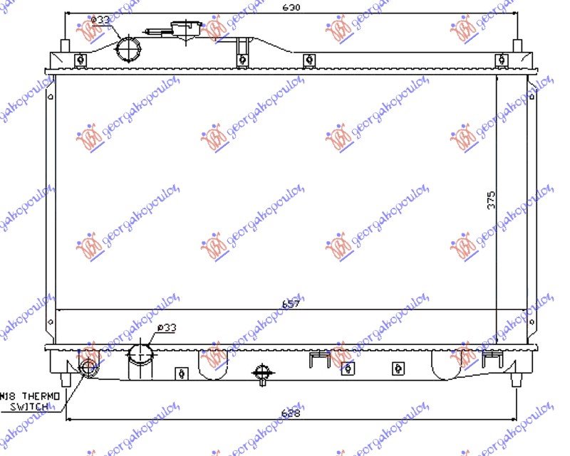 HLAD.MOTO.2.0i 16V VTEC (37.5x65.8x16)