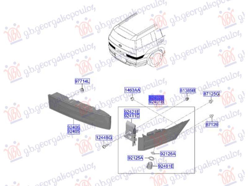 STOP LAMPA SPOLJASNJA LED (DEPO)