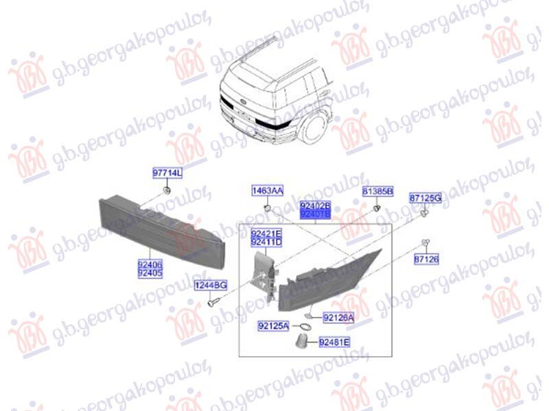 STOP LAMPA SPOLJASNJA LED (DEPO)