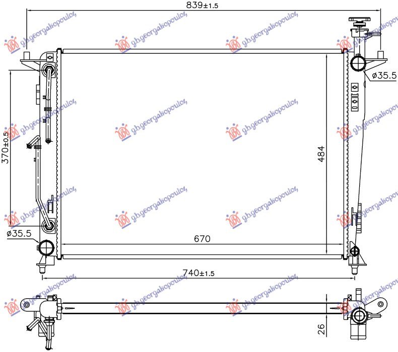 HLADNJAK MOTORA 2.4 BENZIN (AUTO) (670x468)