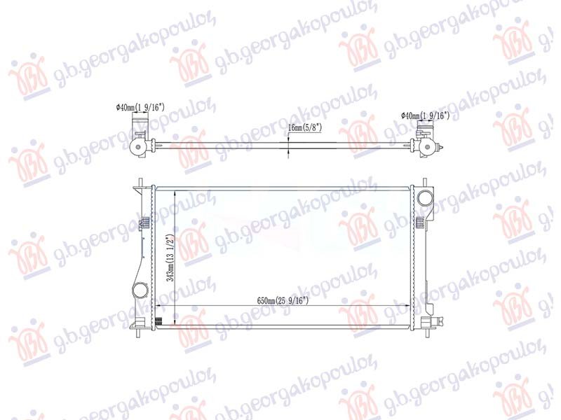 HLADNJAK MOTORA 2.0 BENZIN (650x371) (VALEO)