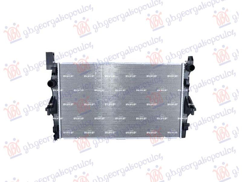 HLADNJAK MOTORA 1.6 (12009-111 CDI) -AC (690x418x16) NOSACI NA SREDINI (NISSENS)