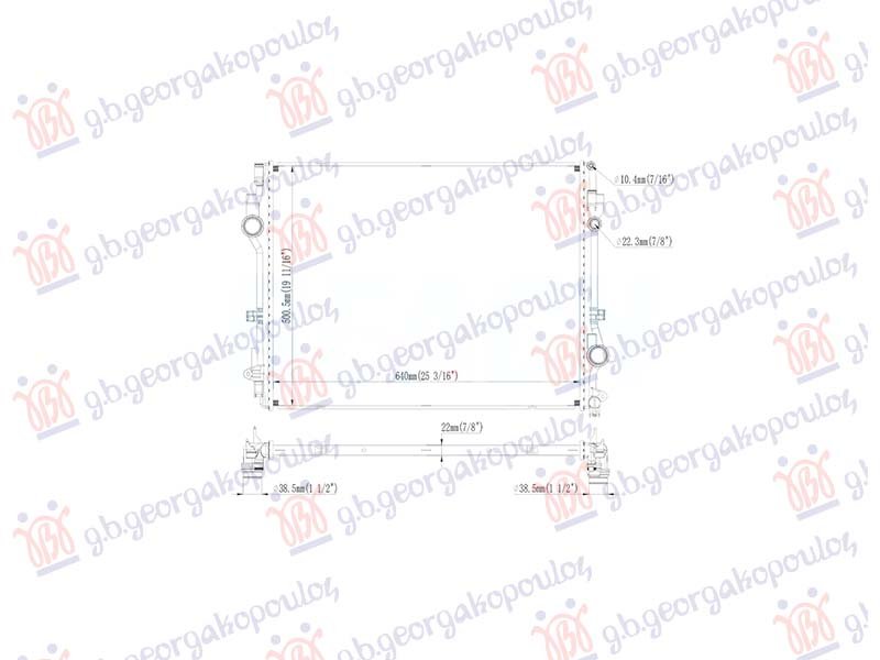 HLADNJAK MOTORA 2.0 BENZIN/HIBRID - 3.0 DIZEL/HIBRID (640x500)