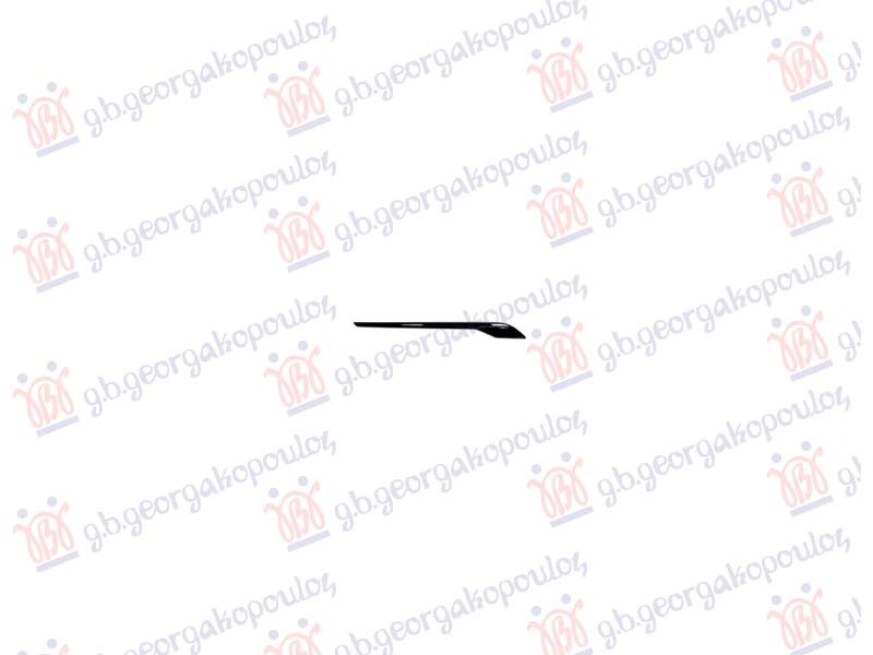 LAJSNA PVC MASKE DONJA SJAJ-CRNA