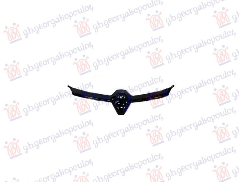 LAJSNA PVC MASKE GORNJA (NOSAC ZNAKA) SJAJ-CRNA