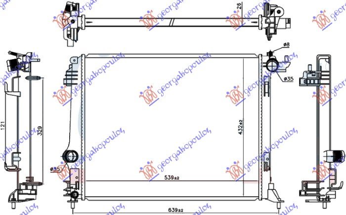 HLAD. 1.2 Sce-TCE - 1.6 dCi (540x440x26)