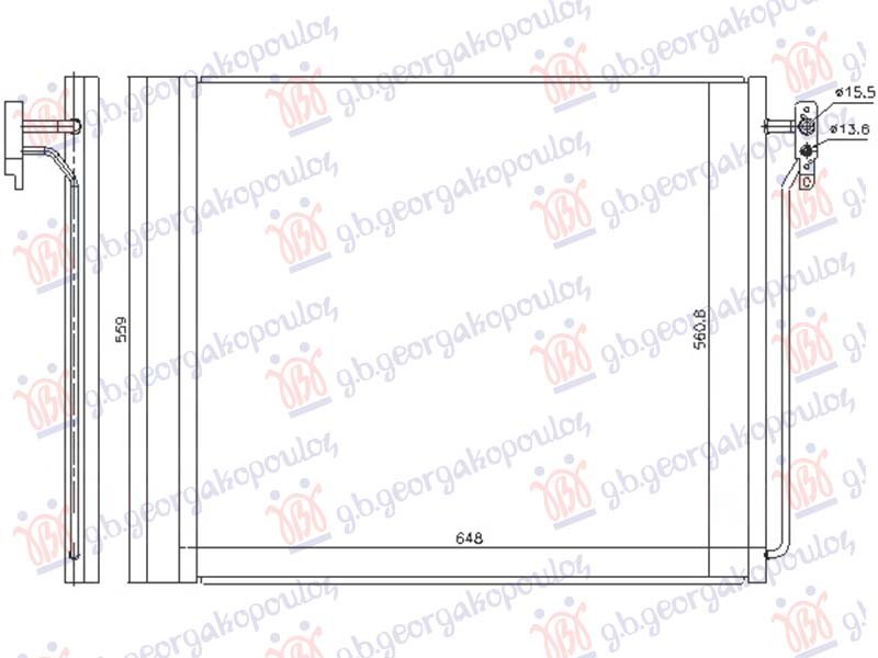 HLADNJAK KLIME 4.2/4.4/5.0 BENZIN (561x626)