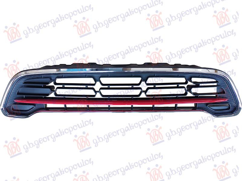PVC MASKA (CRVENA LAJSNA) (HROM OKVIR) (JCW)