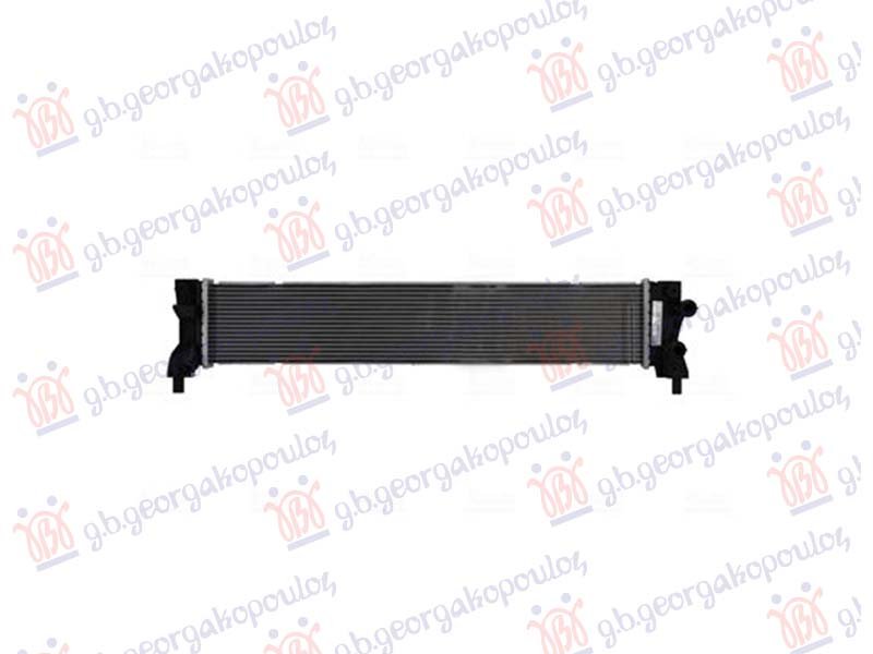 HLADNJAK MOTORA DODATNI 1.4 BENZIN - 2.0 DIZEL 15- (690x126) (NISSENS)